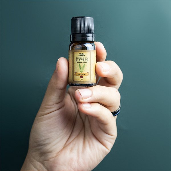 Óleo Essencial de Alecrim 100% Puro 10ml (Preço Sugerido de Venda de R$44,90 À R$49,90)