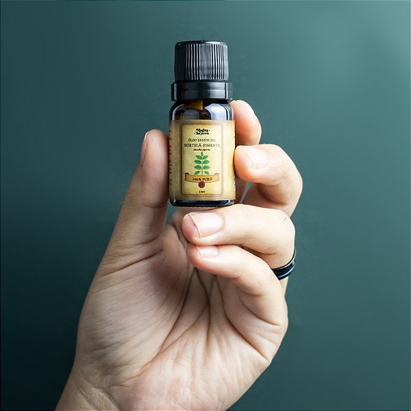 Óleo Essencial de Hortelã Pimenta 100% Puro 10ml (Preço Sugerido de Venda de R$44,90 À R$49,90)