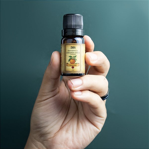 Óleo Essencial de Laranja Doce 100% Puro 10ml (Preço Sugerido de Venda de R$39,90 À R$49,90)