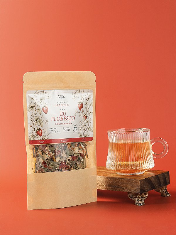 Chá Infusão Blend Artesanal Eu Floresço (Refil) (Preço Sugerido R$32,00)