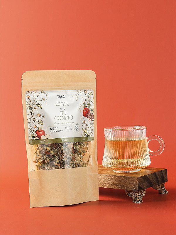 Chá Infusão Blend Artesanal Eu Confio (Refil) (Preço Sugerido R$32,00)