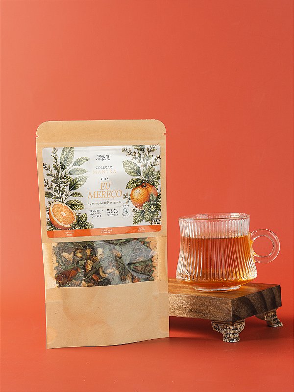 Chá Infusão Blend Artesanal Eu Mereço (Refil) (Preço Sugerido R$32,00)