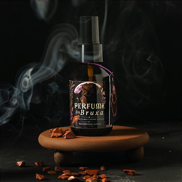 Perfume de Bruxa com Óleos Essenciais 100% Natural 60ml (Preço Sugerido de Venda: R$49,90)