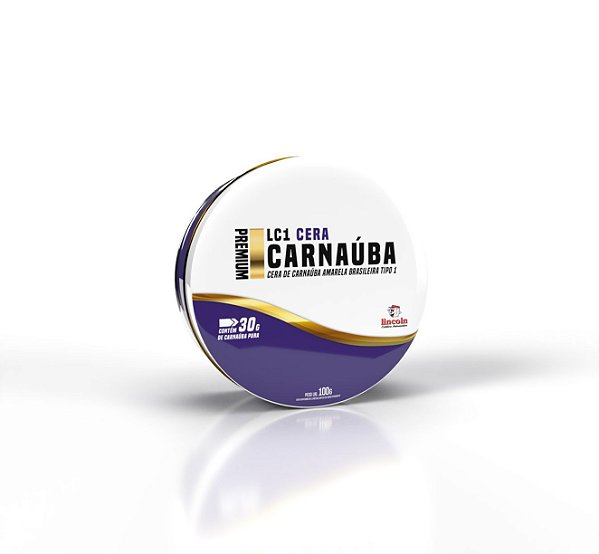LC1 CERA CARNAUBA PREMIUM - 100G - LINCOLN
