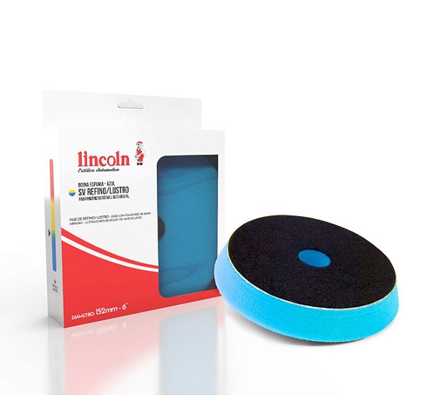 BOINA DE ESPUMA AZUL REFINO E LUSTRO 6 - LINCOLN