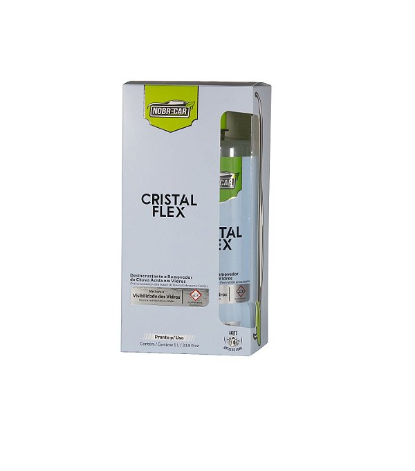 CRISTAL FLEX - REMOVEDOR DE CHUVA ÁCIDA - 1L - NOBRECAR