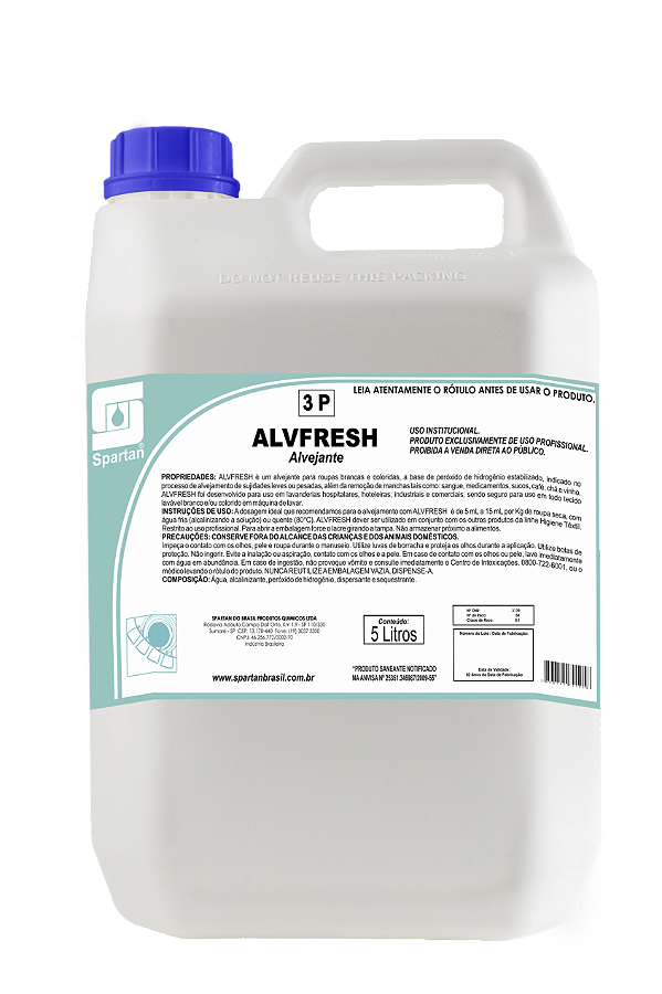 ALVEJANTE ALVFRESH 5L - SPARTAN