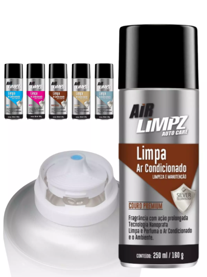 HIGIENIZADOR DE AR COND COURO PREMIUM - AIR LIMPZ