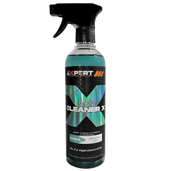 GLASS CLEANER X - LIMPA VIDRO 500ML - EXPERT