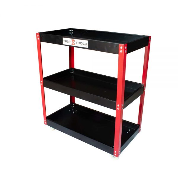 CARRINHO EM AÇO 3 BANDEJAS - SIGMA