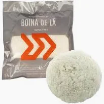 BOINA DUPLA FACE NORMAL BRANCA 8" - AUTOAMERICA