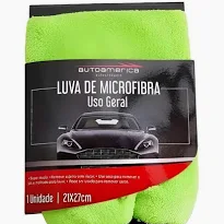 LUVA MICROFIBRA DUPLA FACE - AUTOAMERICA