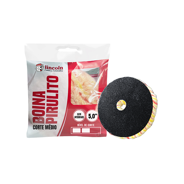 BOINA DE LÃ PIRULITO CORTE MÉDIO 5 - SEM INTERFACE - LINCOLN