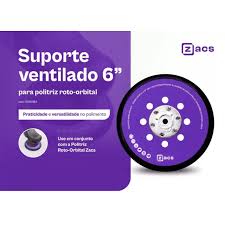 SUPORTE VENTILADO ROTO ORBITAL 6" - ZACS
