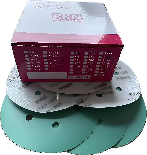 DISCO TRIZACT 6 POLEGADAS GRÃO 1500 - RIKEN