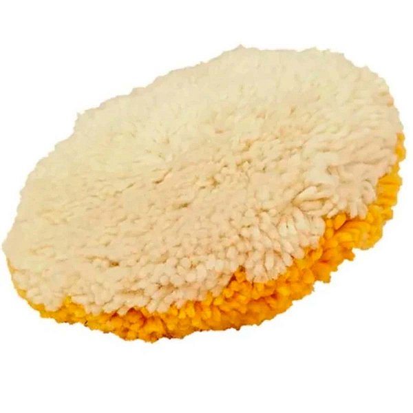 BOINA DE LÃ DF AMARELA 8" - RENOVE