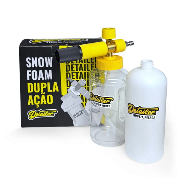 CANHÃO DE ESPUMA SNOW FOAM DUPLA AÇÃO - DETAILER