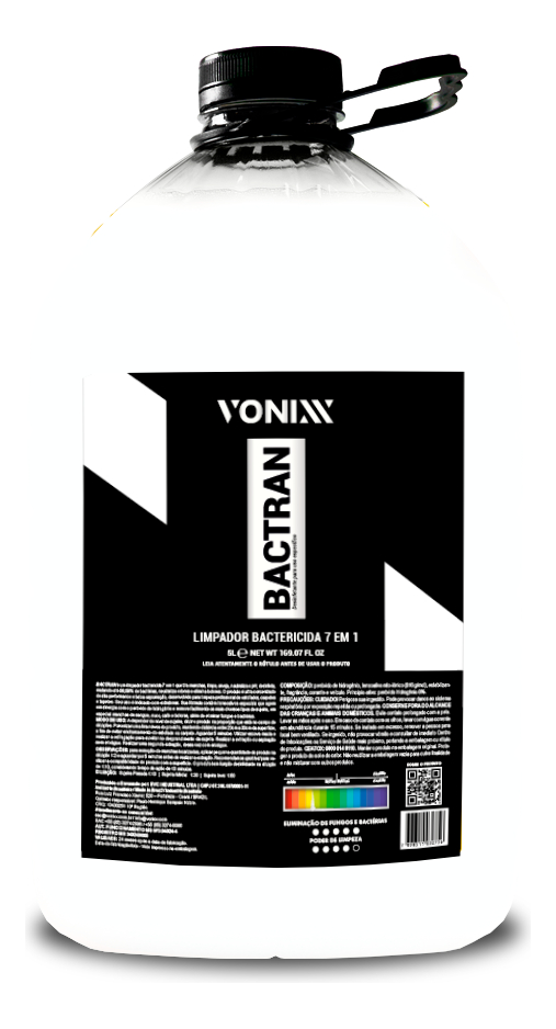 Bactran Limpador Bactericida 7 em 1 5L Vonixx