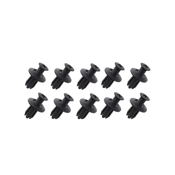 Kit 10 Grampos Parachoque Diant Hyundai