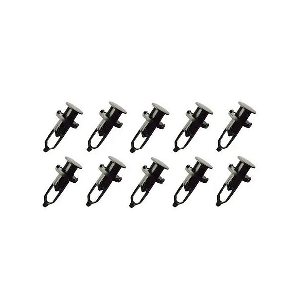 Kit 10 Grampos Parachoque Toyota