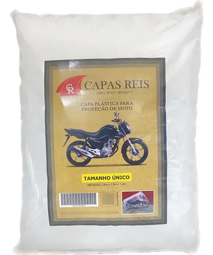 Capa Plástica Para Moto Capa Reis
