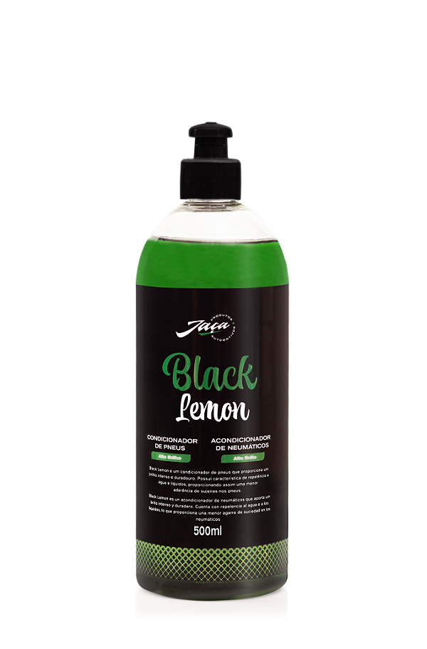 Black Lemon Condicionador de Pneus 500Ml Jaça