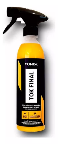 Cera Rápida de Carnaúba Tok Final 500Ml Vonixx