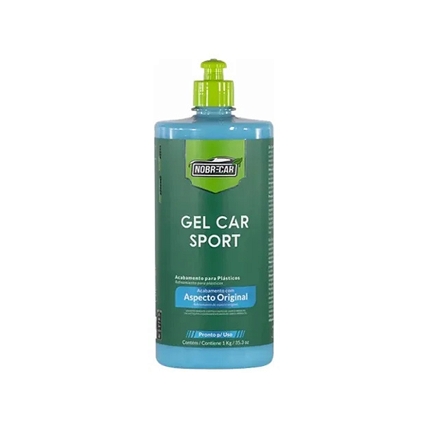 Gel Car Sport Revitalizador de Plásticos