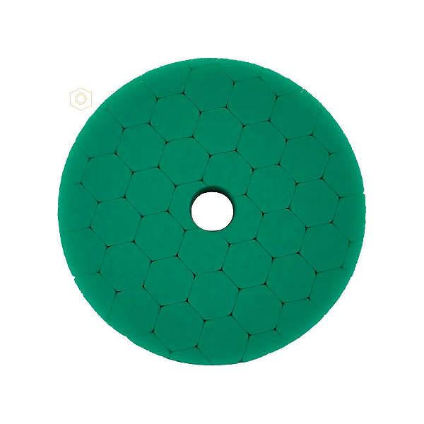 Boina Hex de Espuma Verde Corte Agressivo 5" Sigma