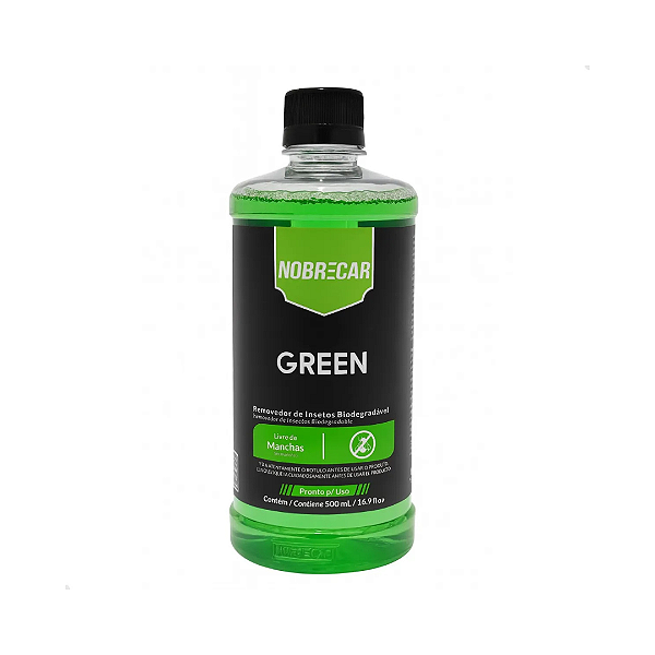 Green Removedor de Insetos Biodegradável 500ML Nobre Car