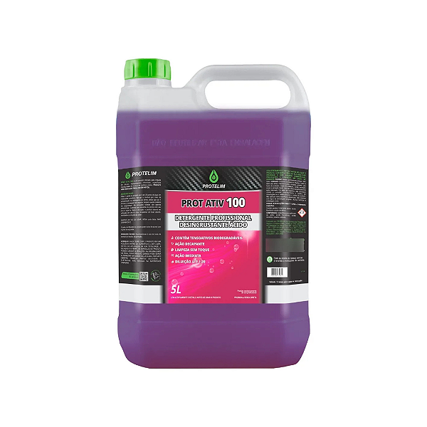Prot Ativ 100 Detergente Profissional 5l Protelim