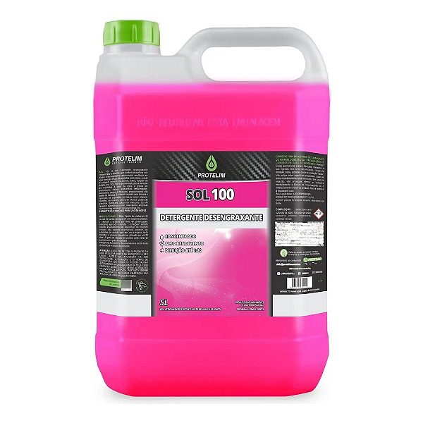 Prot Sol 100 Desengraxante 5L Protelim