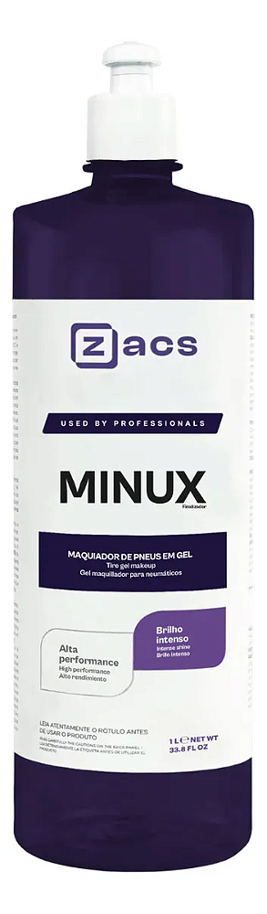 Minux Maquiador de Pneu em Gel 1L Zacs