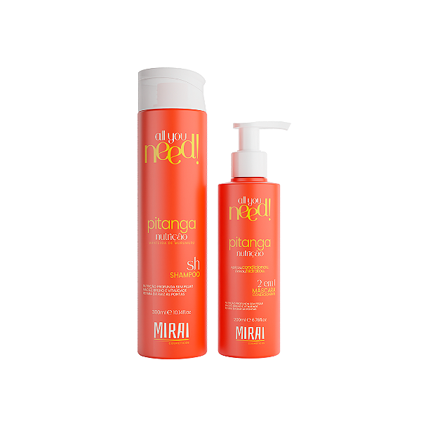 Kit Pitanga - Nutrição - Mirai Cosméticos
