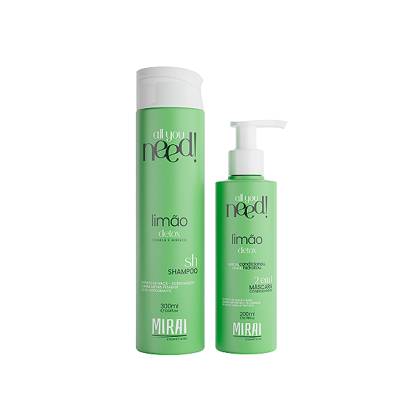 Kit Limão - Detox - Mirai Cosméticos