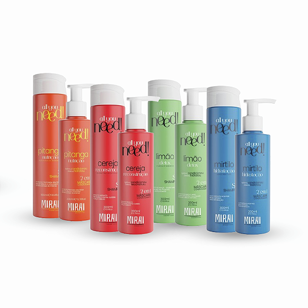 Cronograma Completo All You Need (4 Kits) - Mirai Cosméticos