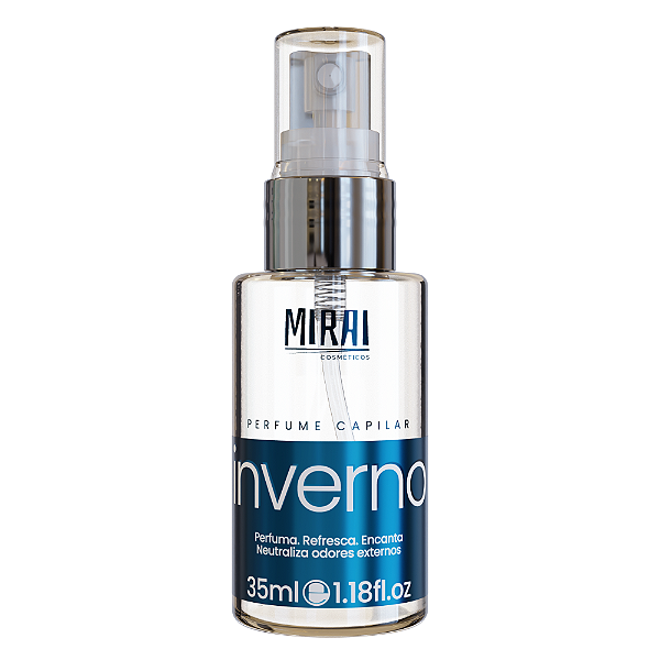 Perfume Capilar Inverno 35ml - Mirai Cosmeticos