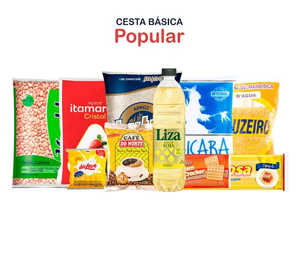 Cesta Básica Popular - 10 volumes