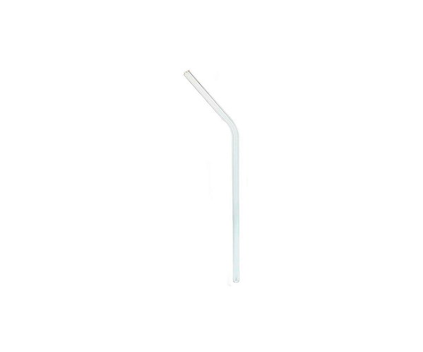 Canudo de Vidro Drink 15cm Reto ou Curvo