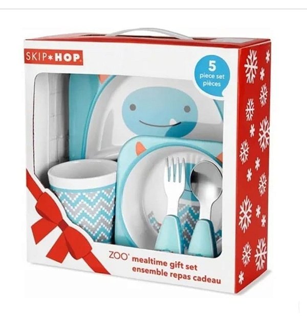 Kit alimentação 5 peças Winter Zoo Skiphop