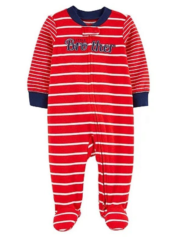 Macacão Carters Little Brother vermelho Nova Coleção