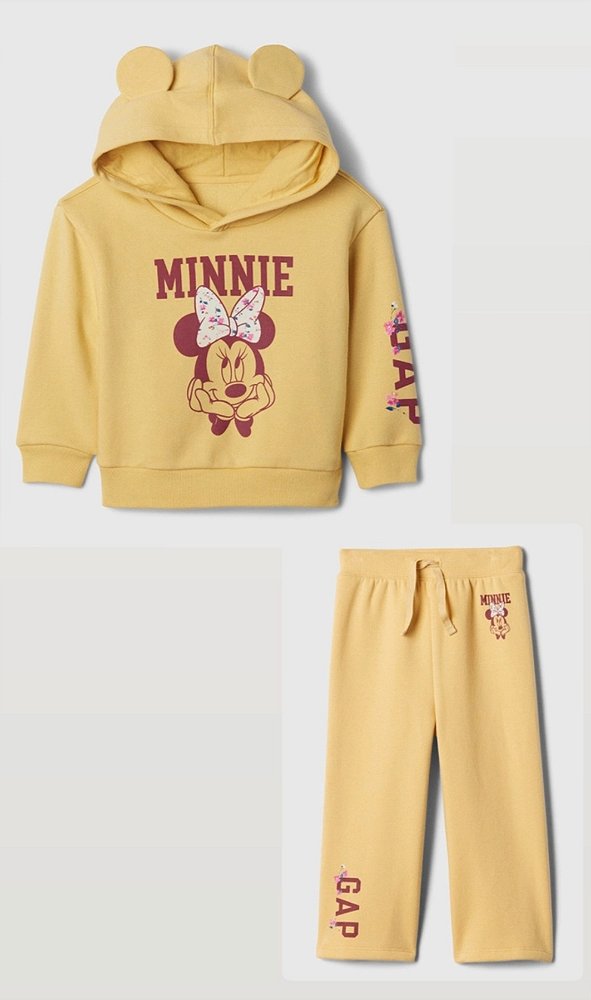 Conjunto Inverno GAP Disney Amarelo Minnie