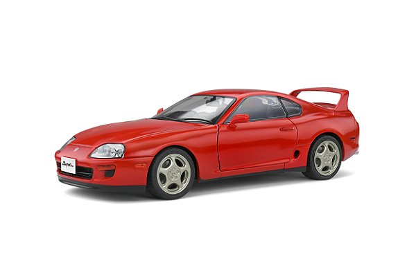 Toyota Supra MK4 (A80) 1993 Vermelho 1:18 Solido