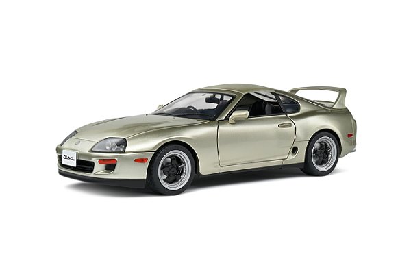 Toyota Supra MK4 (A80) Targa 1998 Prata 1:18 Solido