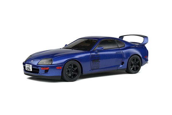 Toyota Supra MK4 (A80) Streetfighter 1993 Azul 1:18 Solido