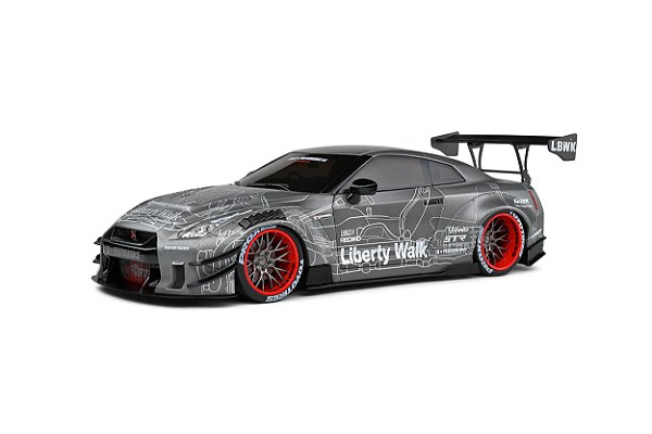 Nissan GT-R (R35) Liberty Walk 2.0 Catalogue Design 2020 1:18 Solido
