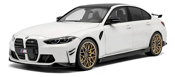 BMW M3 (G80) Performance Parts 2024 1:18 Solido Branco