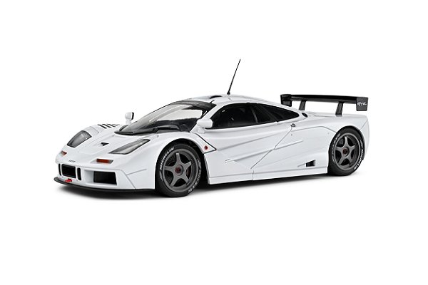 McLaren F1 GTR Short Tail 1996 Branco 1:18 Solido