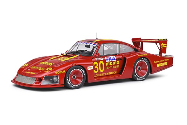 Porsche 935 Moby Dick Momo/Penthouse #30 (Moretti) 1981 DRM Norisring 1:18 Solido