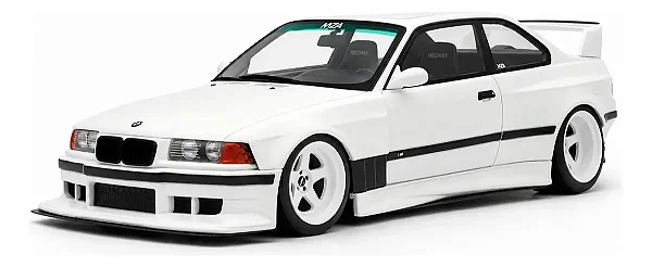 Miniatura Bmw M3 (e36) Khyzyl Saleem Branco 1:18 Ottomobile